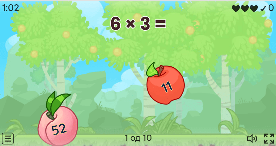 Kviz Tablica množenja